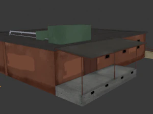 post office building 3D Model