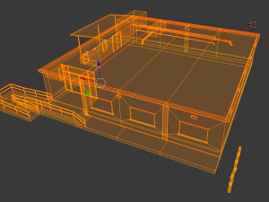 post office building 3Dモデル
