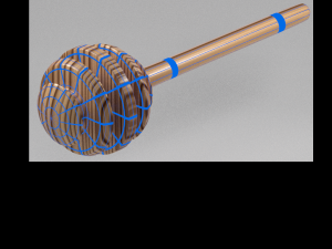 honey dipper 3D 모델
