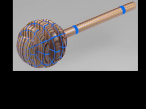 honey dipper 3D Model