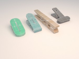 clothes pin 3D Model
