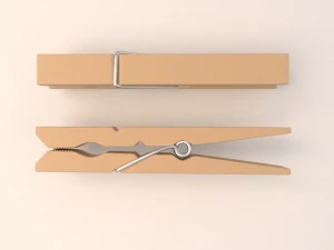 clothes pin 3D Model
