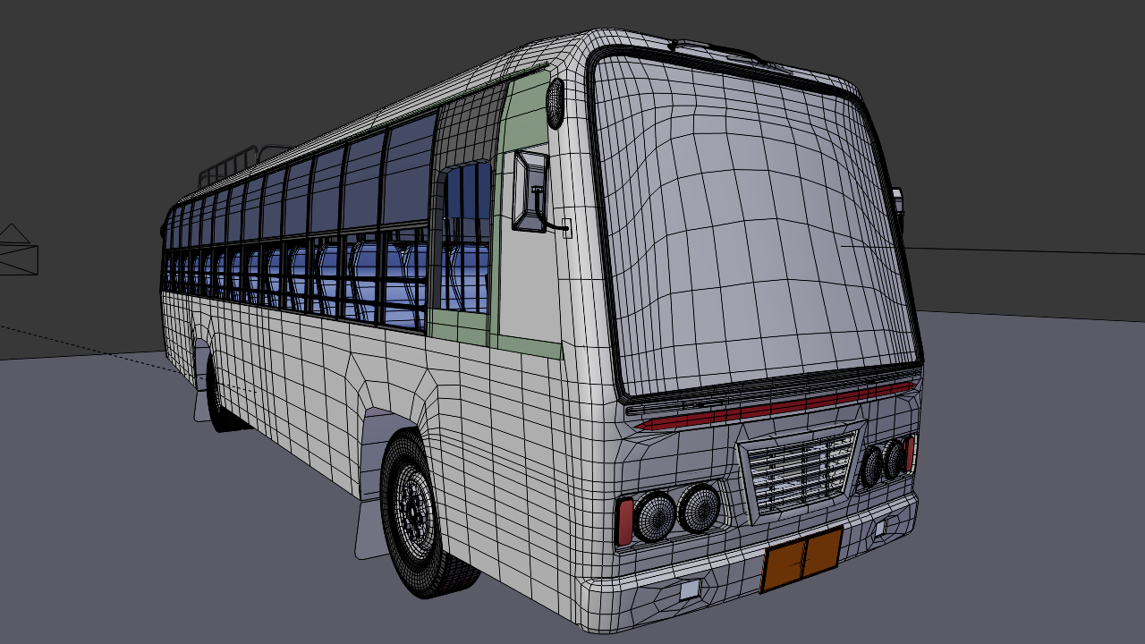 Indian Tnstc Bus Model 3d Modell In Bus 3dexport