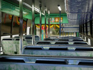 Indian tnstc bus model 3D Model