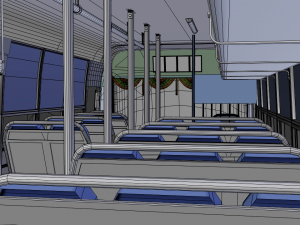 Indian tnstc bus model Model 3D