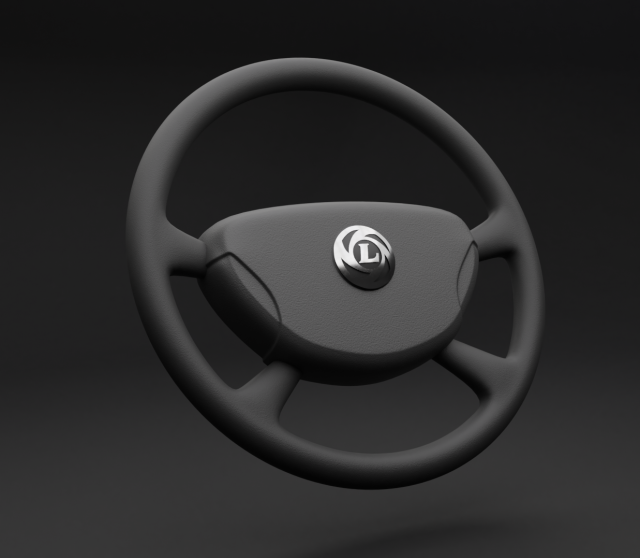 bus- truck steering 3D Model .c4d .max .obj .3ds .fbx .stl .blend 