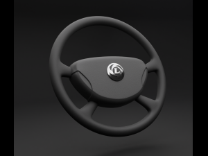 bus- truck steering Modelo 3D