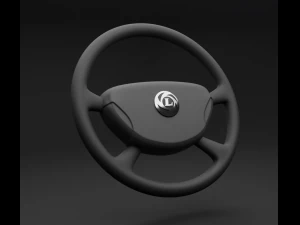 bus- truck steering 3D Model