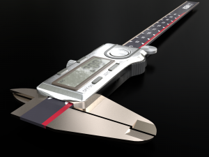 digital vernier caliber 3D Model