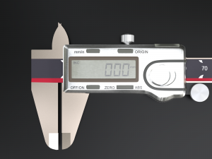 digital vernier caliber 3D 모델