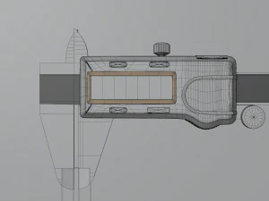 digital vernier caliber 3D Model