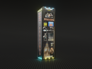 souvenir coin vending machine 3D Model