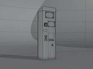 souvenir coin vending machine 3D Model