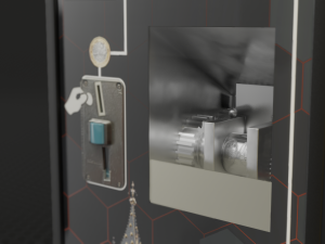 souvenir coin vending machine 3D-Modell