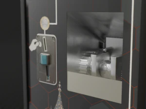souvenir coin vending machine 3D Model