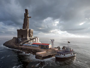 Thiruvalluvar 동상 3D 모델