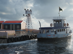 Thiruvalluvar statue 3D Model