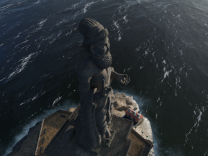 Thiruvalluvar statue 3D Model