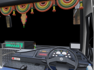 SETC Prakash Vega bus model of Tamil Nadu Government Modèle 3D