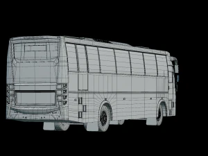 SETC Prakash Vega bus model of Tamil Nadu Government 3D Model