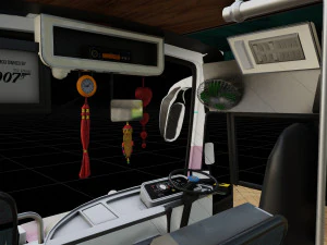 &Ocirc;nibus privado SST de TamilNadu Modelo 3D