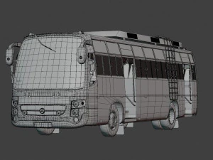 &Ocirc;nibus privado SST de TamilNadu Modelo 3D