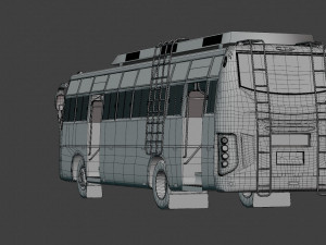 SST Private bus of TamilNadu Modèle 3D