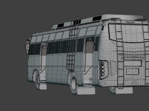 &Ocirc;nibus privado SST de TamilNadu Modelo 3D
