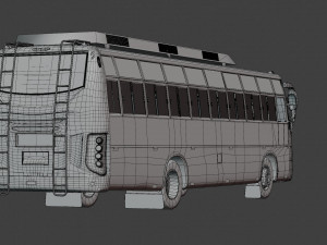 SST Private bus of TamilNadu Modèle 3D