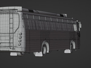 KrCo Private bus - TamilNadu INDIA 3D Model