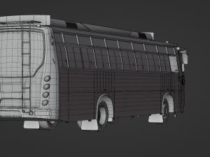 KrCo Private bus - TamilNadu INDIA 3D Model
