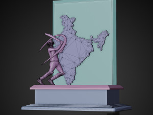 DLF IPL Trophy 2008-09-10 3D-Modell
