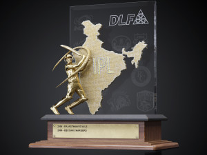 DLF IPL Trophy 2008-09-10 3D-Modell