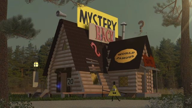 mystary shack 3D Model .c4d .max .obj .3ds .fbx .stl .blend 