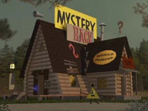 謎の小屋 3Dモデル