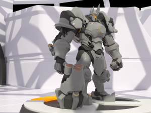 reinhardt overwatch 3D Модель