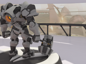 reinhardt overwatch 3D Модель
