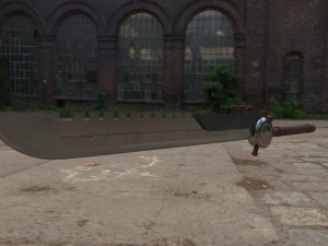 steampunk sword 3Dモデル