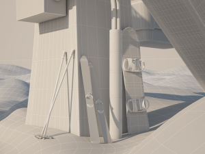 cableway 3D Model