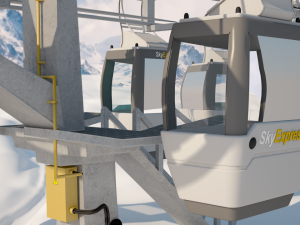 cableway 3D Model