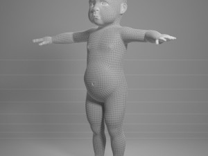 baby 3D Model