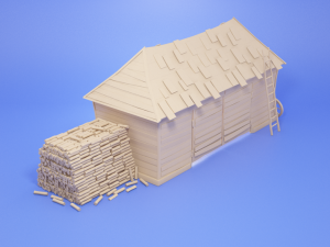 farm Model 3D