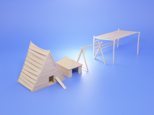 farm Model 3D