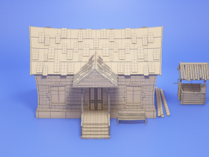 farm Model 3D