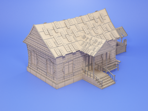 farm Model 3D