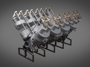 engine 3D Model