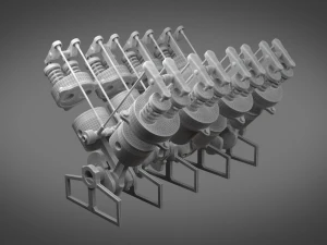 engine 3D Model