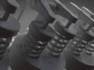 engine 3D Model