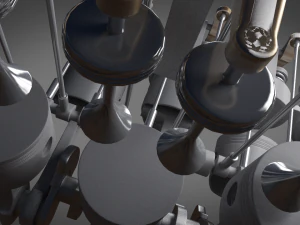 engine 3D Model