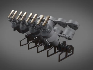 engine 3D Model